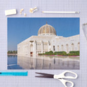 Sultan Qaboos-grootmoskee in Muscat, Oman Tissuepapier (Craft)