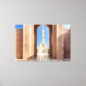 Sultan Qaboos Grote Moskee Canvas Afdruk (Voorkant)