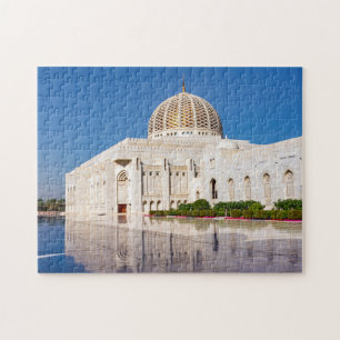 Sultan Qaboos Grote Moskee in Muscat, Oman Legpuzzel