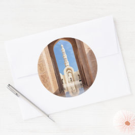 Sultan Qaboos Grote Moskee Ronde Sticker