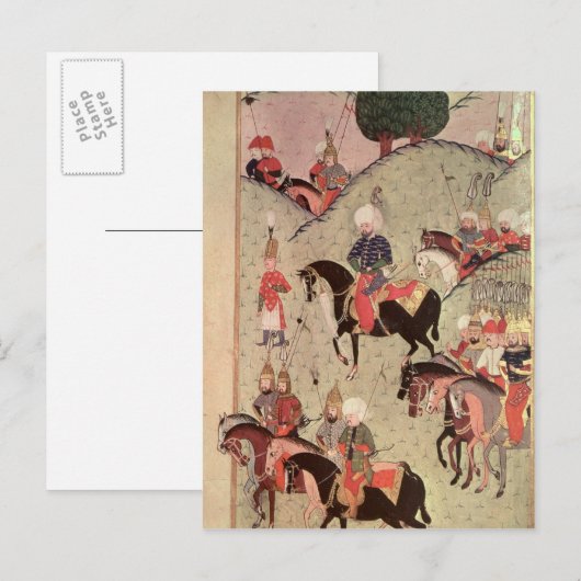 Sultan Selim II Briefkaart (Voorkant / Achterkant)