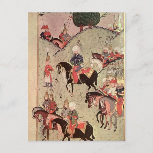 Sultan Selim II Briefkaart (Voorkant)