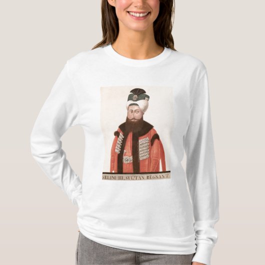 Sultan Selim III 18e tot 19e eeuw T-shirt (Voorkant)