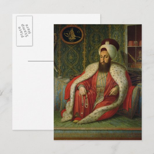 Sultan Selim III, c.1803-04 Briefkaart (Voorkant / Achterkant)