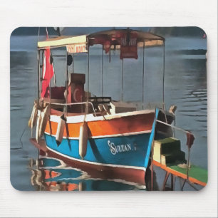 Sultan Taxi Boat Marmaris Nautical Art Muismat