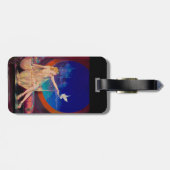 Sultana de Arabische Sultan's Concubine 1925 Bagagelabel (Achterkant horizontaal)