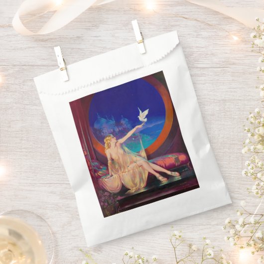 Sultana de Arabische Sultan's Concubine 1925 Bedankzakje (Geknipt)