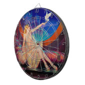 Sultana de Arabische Sultan's Concubine 1925 Dartbord (Voorkant Rechts)