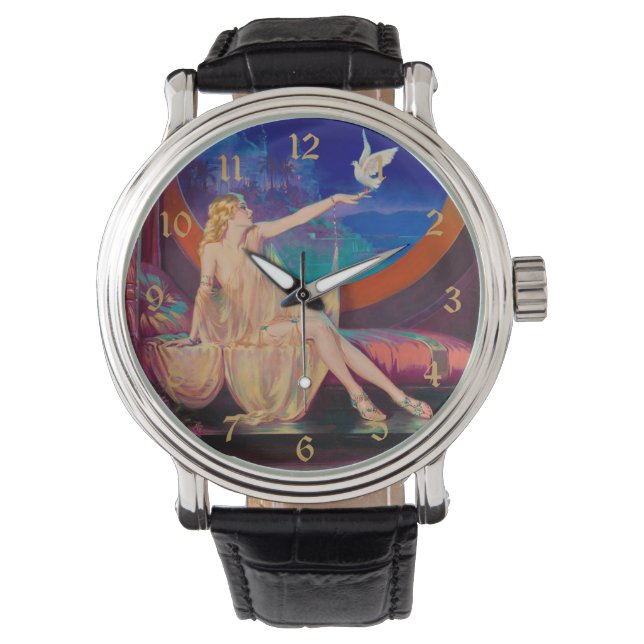 Sultana de Arabische Sultan's Concubine 1925 Horloge (Voorkant)