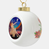 Sultana de Arabische Sultan's Concubine 1925 Keramische Bal Ornament (Rechts)