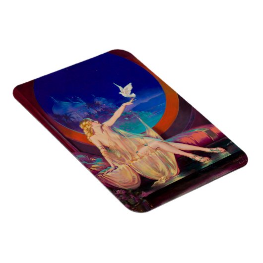 Sultana de Arabische Sultan's Concubine 1925 Magneet (Rechterzijde)