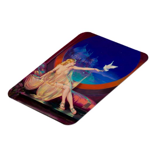 Sultana de Arabische Sultan's Concubine 1925 Magneet (Linkerzijde)