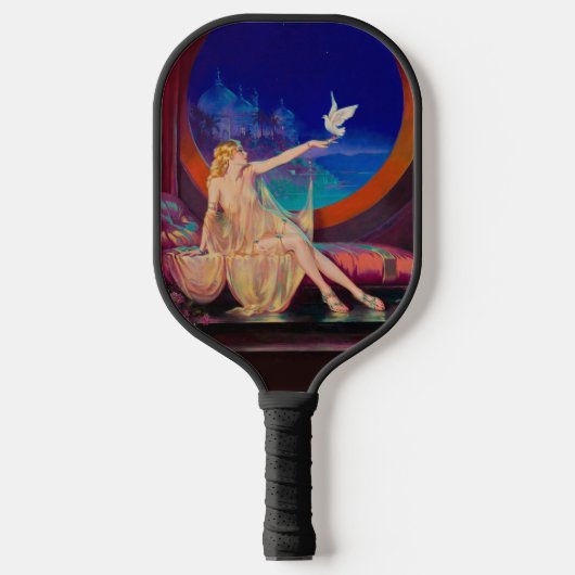 Sultana de Arabische Sultan's Concubine 1925 Pickleball Paddle (Voorkant)