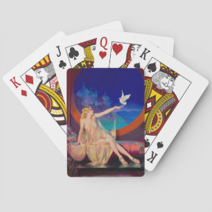 Sultana de Arabische Sultan's Concubine 1925 Pokerkaarten