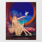Sultana de Arabische Sultan's Concubine 1925 Raamsticker (Vel)