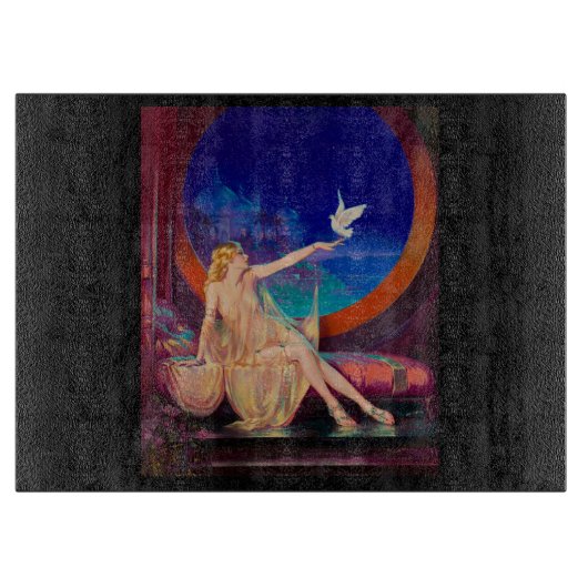 Sultana de Arabische Sultan's Concubine 1925 Snijplank (Voorkant)