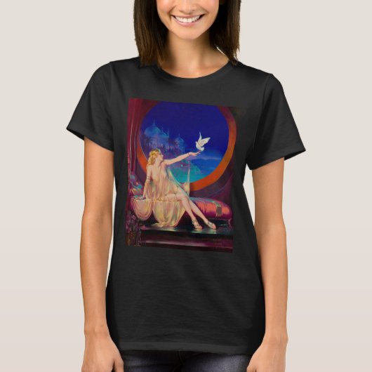 Sultana de Arabische Sultan's Concubine 1925 T-shirt (Voorkant)