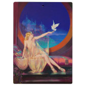 Sultana de concubine van de Arabische sultan 1925 Klembord (Achterkant)