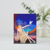 Sultana Pin Up Briefkaart (Staand voorkant)