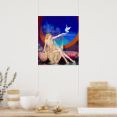 Sultana Pin Up Poster (Keuken)