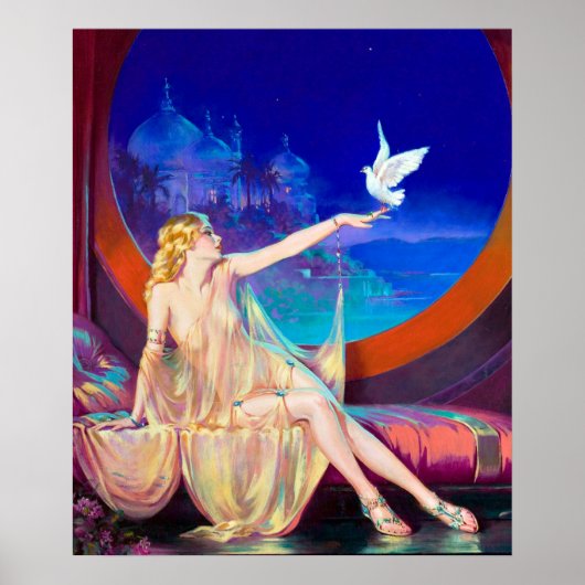 Sultana Pin Up Poster (Voorkant)