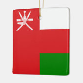 Sultanaat Oman-vlag Keramisch Ornament (Links)