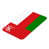 Sultanaat Oman-vlag Magneet (Linkerzijde)