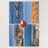 Sultanaat van Oman-landmerken Legpuzzel (Verticaal)