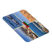 Sultanaat van Oman-landmerken Magneet (Rechterzijde)