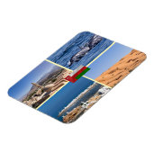 Sultanaat van Oman-landmerken Magneet (Linkerzijde)