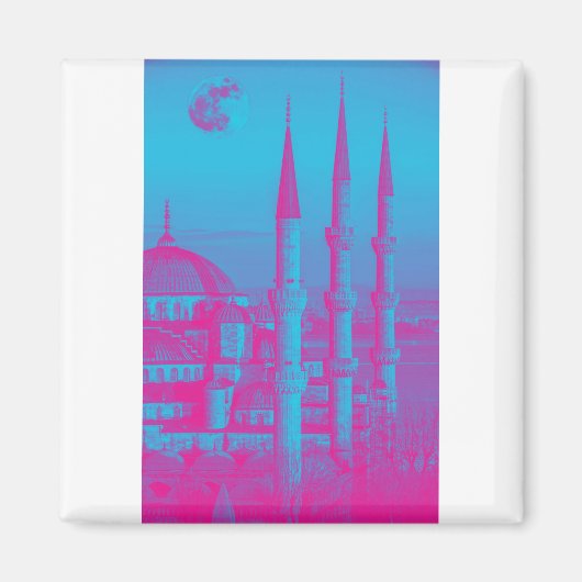Sultanahmet, Istanbul Turkije 3b Magneet (Voorkant)