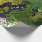 sultaninedruiven op een wijnstok, cadeaupapier (Hoek)