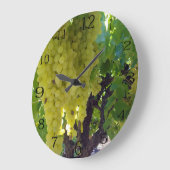 sultaninedruiven op een wijnstok, grote klok (Hoek)