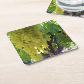 sultaninedruiven op een wijnstok, kartonnen onderzetters (Schuin)