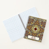 Sultans Geheime Bloemenoogstboek Notitieboek (Binnen)