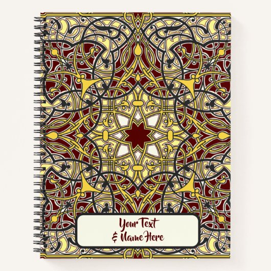 Sultans Geheime Bloemenoogstboek Notitieboek (Voorkant)