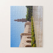 Sultans Qaboos-grootmoskee in Muscat, Oman Legpuzzel (Verticaal)