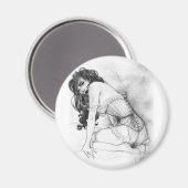 Sultry-corset Magneet (Voorkant / Achterkant)