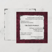 Sultry Floral Bachelorette Party Invitation Kaart (Voorkant / Achterkant)