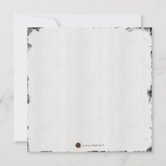 Sultry Floral Bachelorette Party Invitation Kaart (Achterkant)