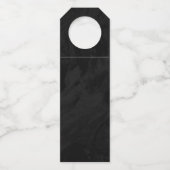 Sultry Nights Floral Wedding Cheers ID829 Flessenhanger (Achterkant)