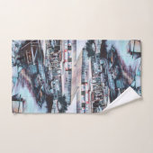 Sultry Prelude to Dusk, Jaffe, Israël Bad Handdoek (Handdoek)