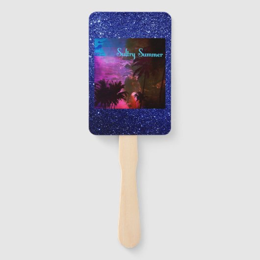 Sultry Summer Handwaaier (Achterkant)