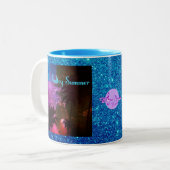 Sultry Summer Tweekleurige Koffiemok (Voorkant links)