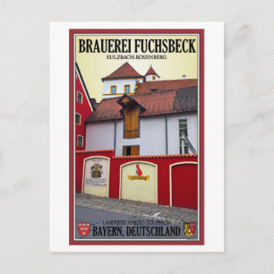 Sulzbach-Rosenberg - Brauerei Fuchsbeck Briefkaart