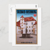 Sulzbach-Rosenberg - Sulzbach Castle Briefkaart (Voorkant / Achterkant)