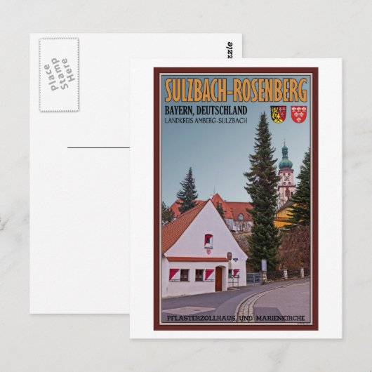Sulzbach-Rosenberg - Toll House Briefkaart (Voorkant / Achterkant)