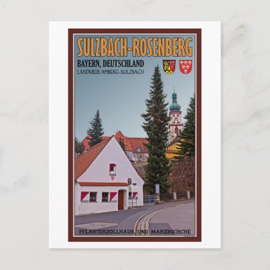 Sulzbach-Rosenberg - Toll House Briefkaart (Voorkant)