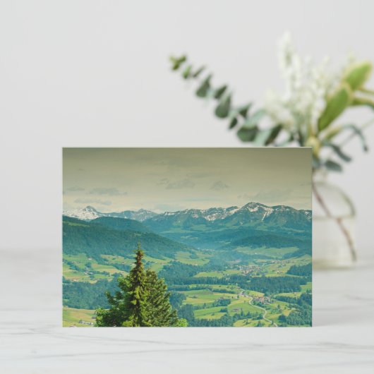 Sulzberg, Oostenrijk-kaart (Staand voorkant)