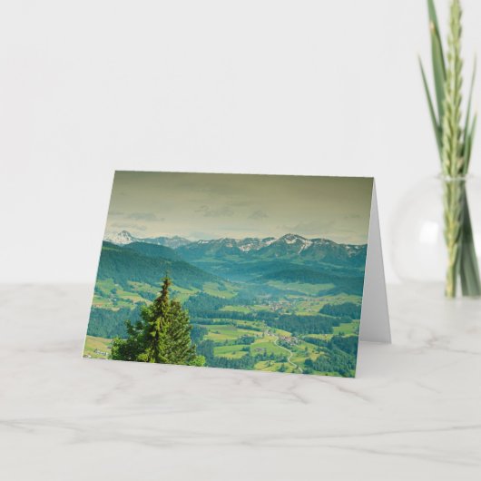 Sulzberg, Oostenrijk Kaart (Voorkant)